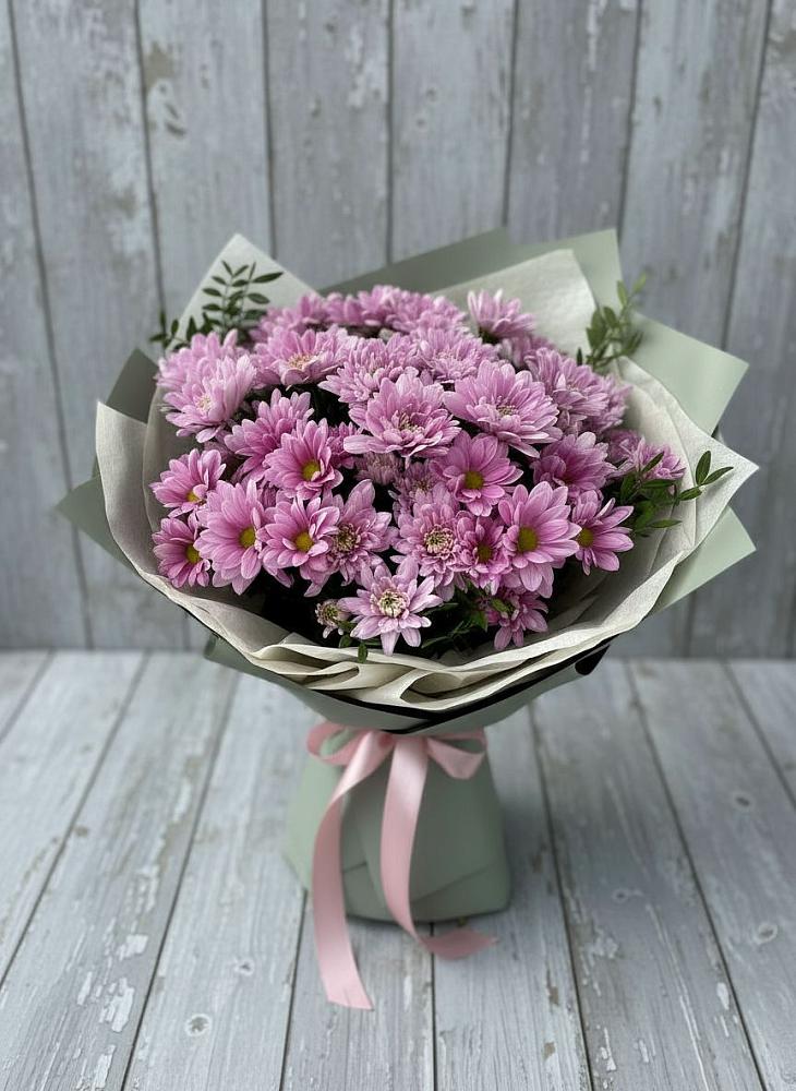 Букет цветов из: Хризантемы в Зеленоборске