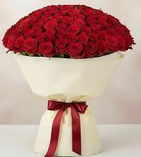 Букет 101 Красная роза Милано #REPLACE_PRED# Зеленоборске