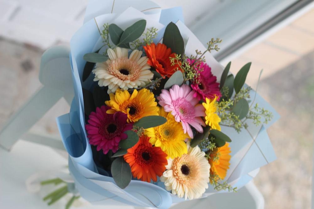 Букет цветов из: Герберы в Зеленоборске