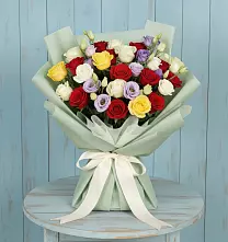 Букет цветов из:  Розы #REPLACE_PRED# Зеленоборске