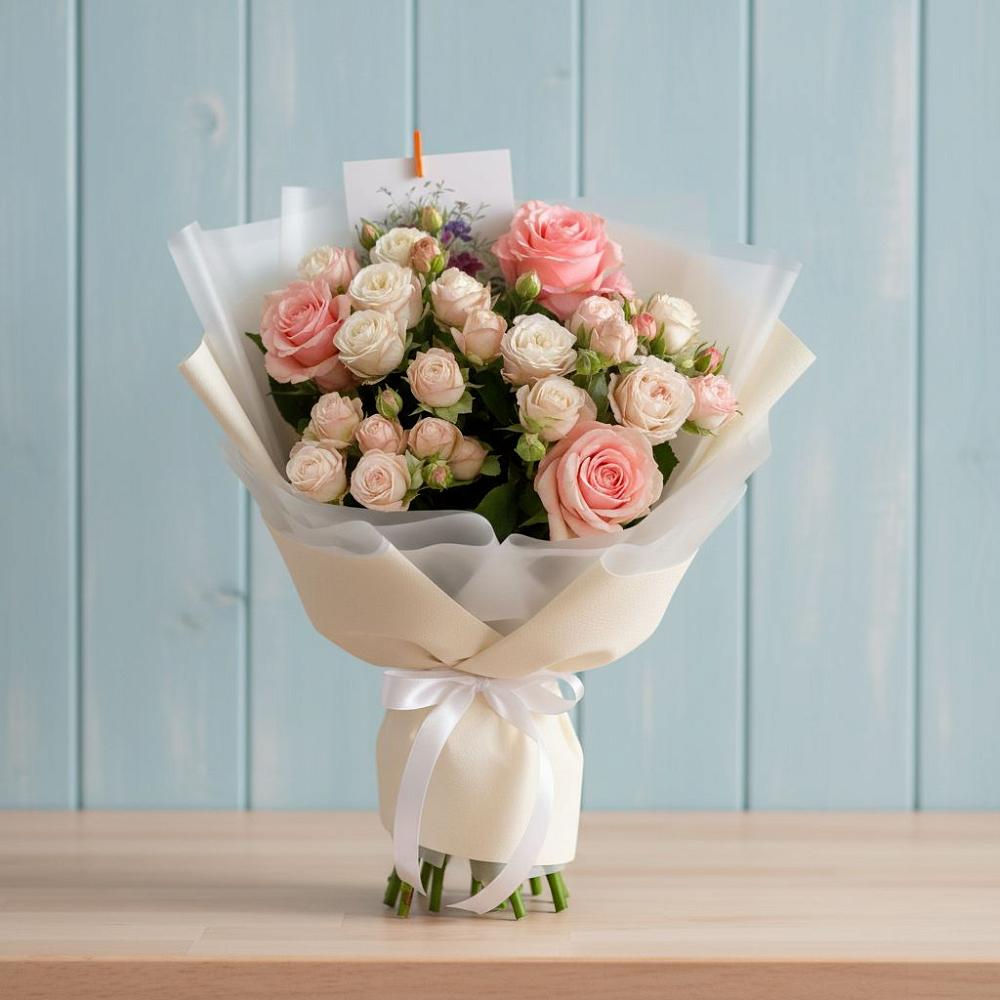 Букет цветов из: Розы в Зеленоборске