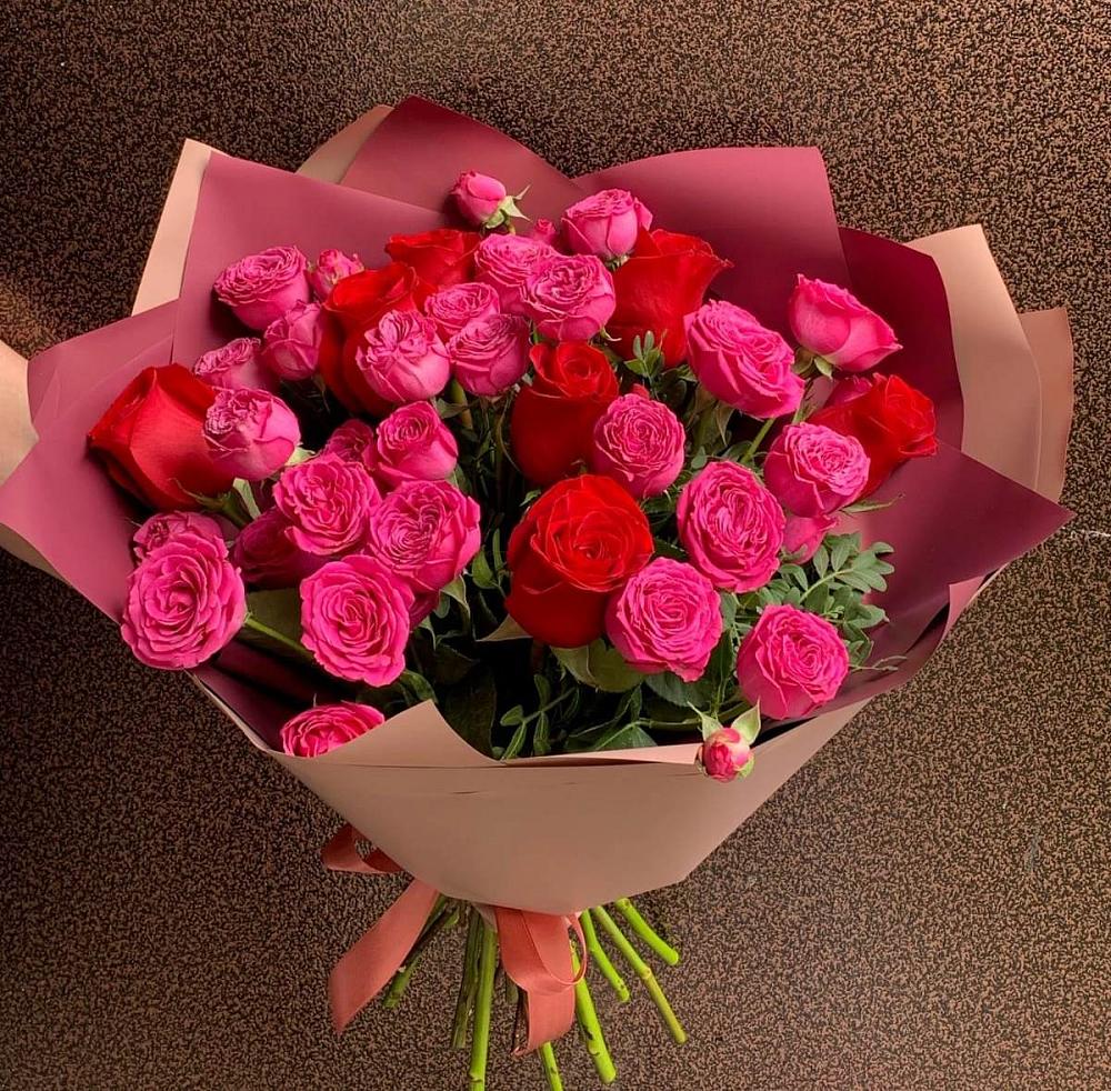 Букет В объятьях нежности в Зеленоборске