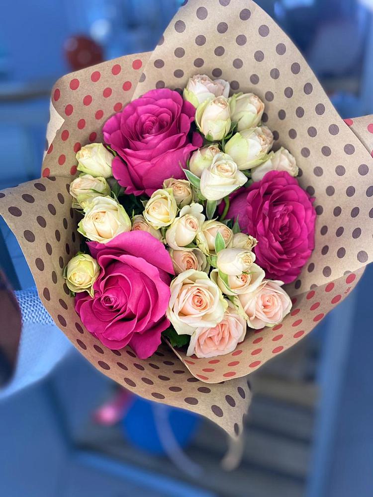 Букет цветов из: Розы в Зеленоборске