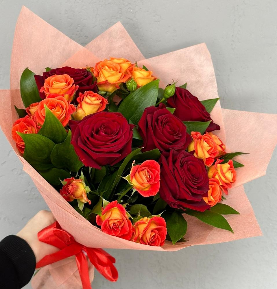 Букет Любовь и восторг в Зеленоборске