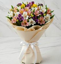 Букет цветов из:  Альстромерии в Зеленоборске