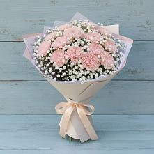 Букет цветов из:  Гвоздики в Зеленоборске