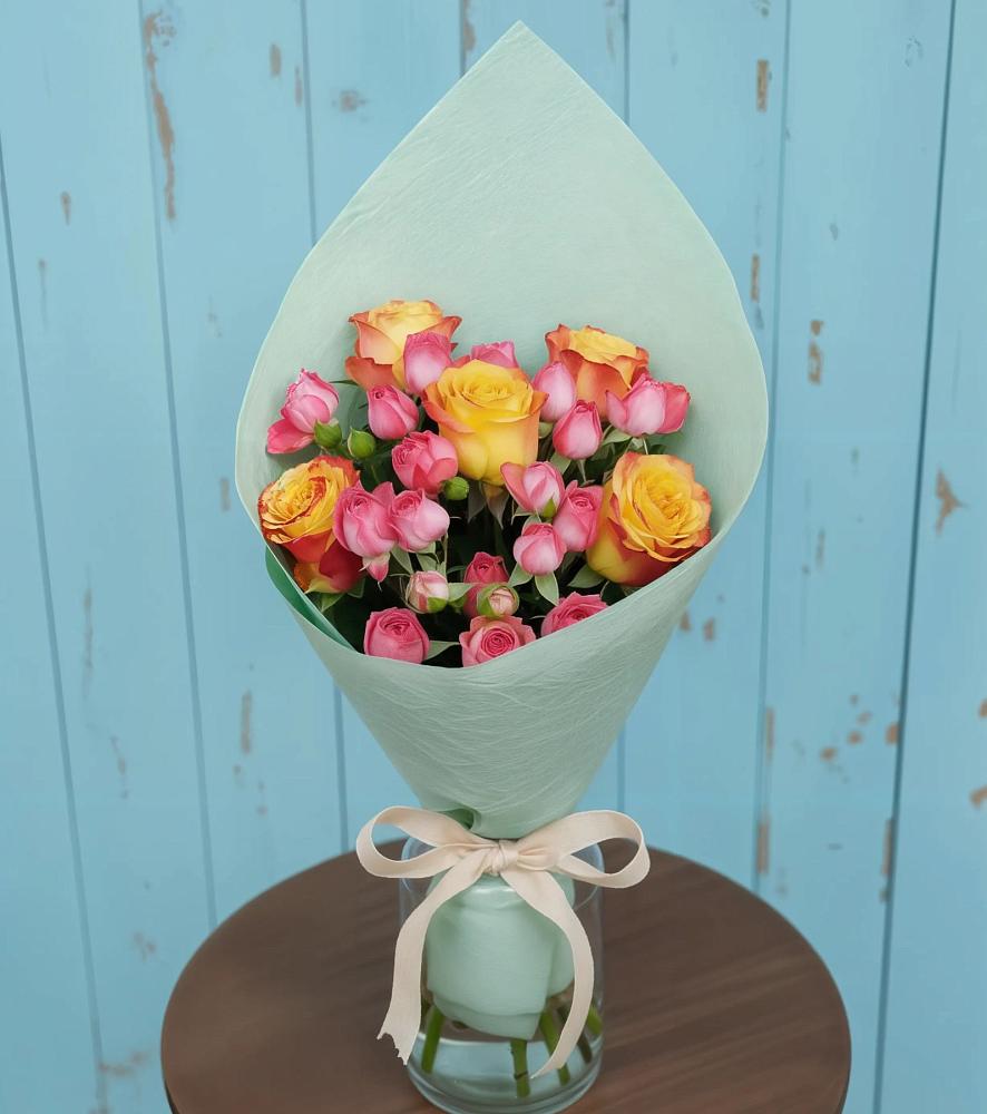 Букет цветов из: Розы в Зеленоборске