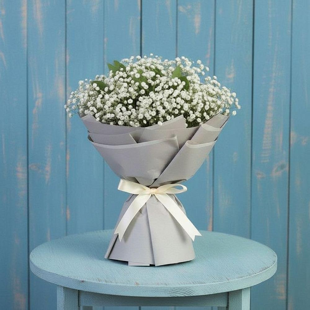 Букет цветов из: Гипсофила в Зеленоборске