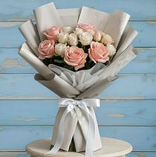 Букет цветов из:  Розы #REPLACE_PRED# Зеленоборске