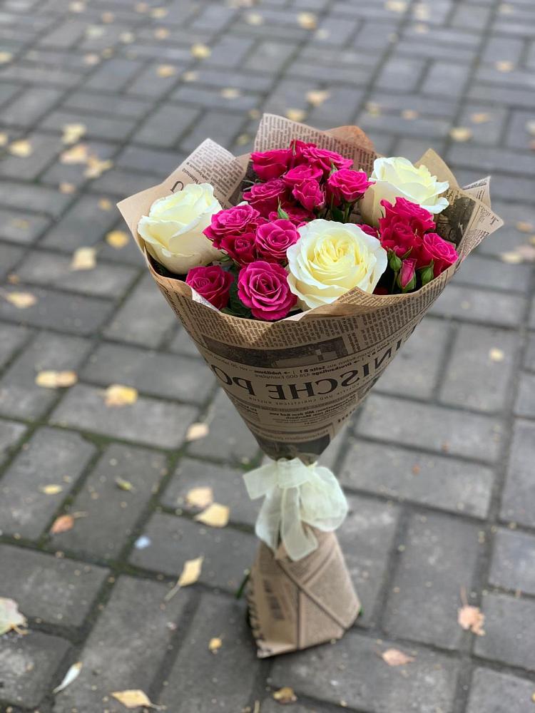 Букет цветов из: Розы в Зеленоборске